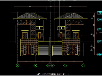 Biệt thự 3 tầng kích thước 13,5x9m